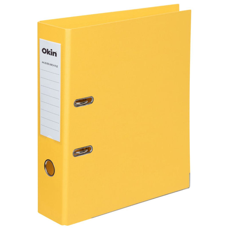 Okin Lever Arch A4 Linen Files