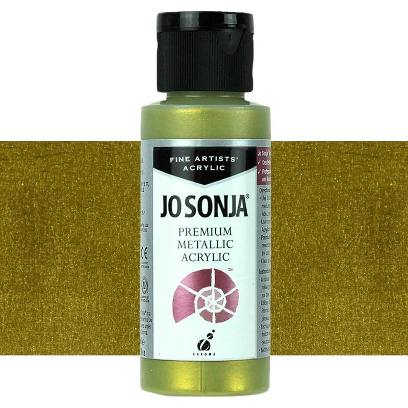 Jo Sonja 60ml Metallic Paints