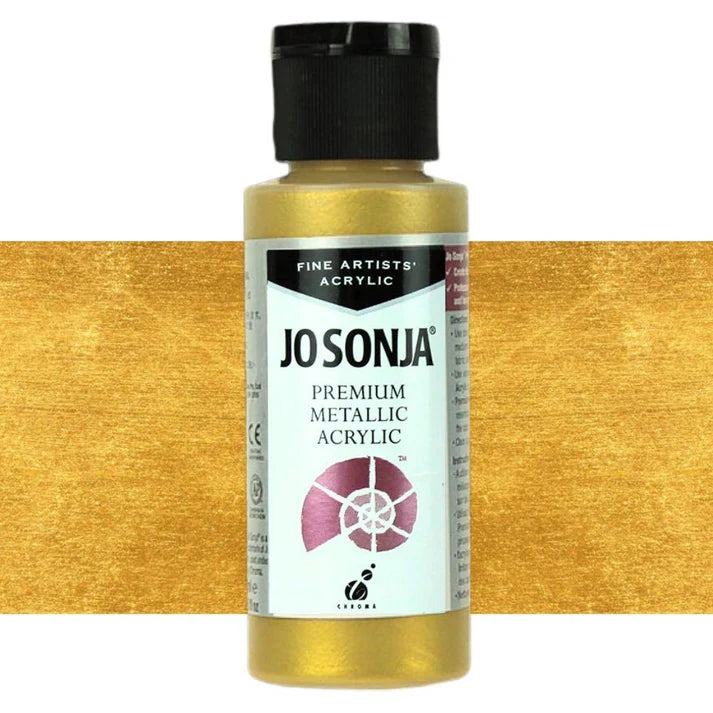 Jo Sonja 60ml Metallic Paints