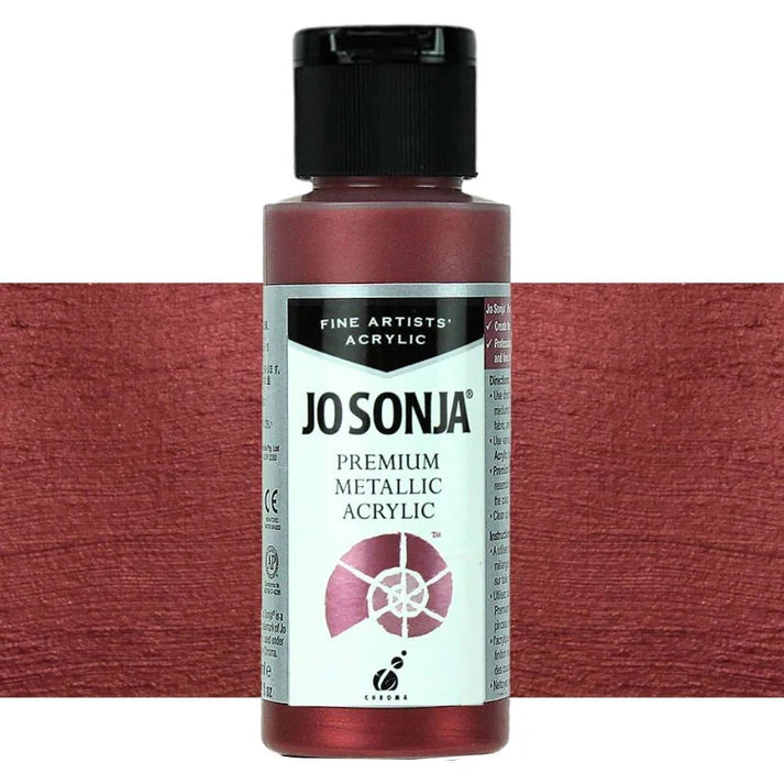 Jo Sonja 60ml Metallic Paints