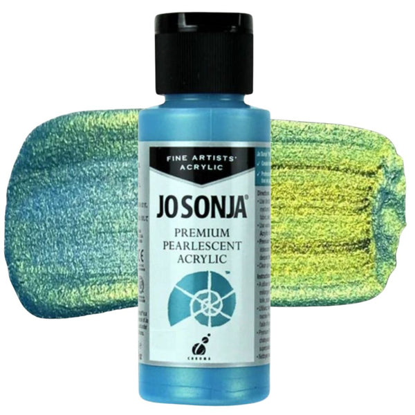 Jo Sonja 60ml Pearlescent Paints#Colour_BLUE