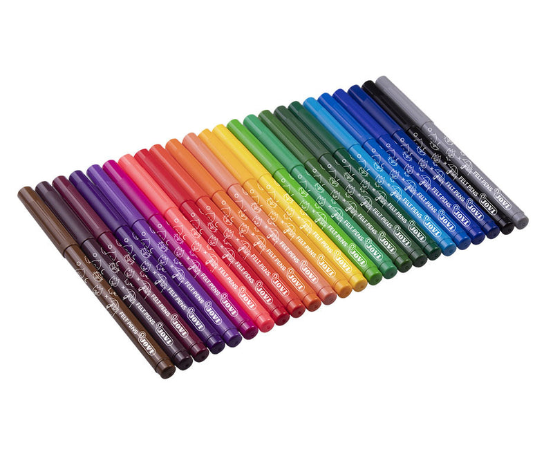 Jovi Washable Felt-tip Pens Set of 24