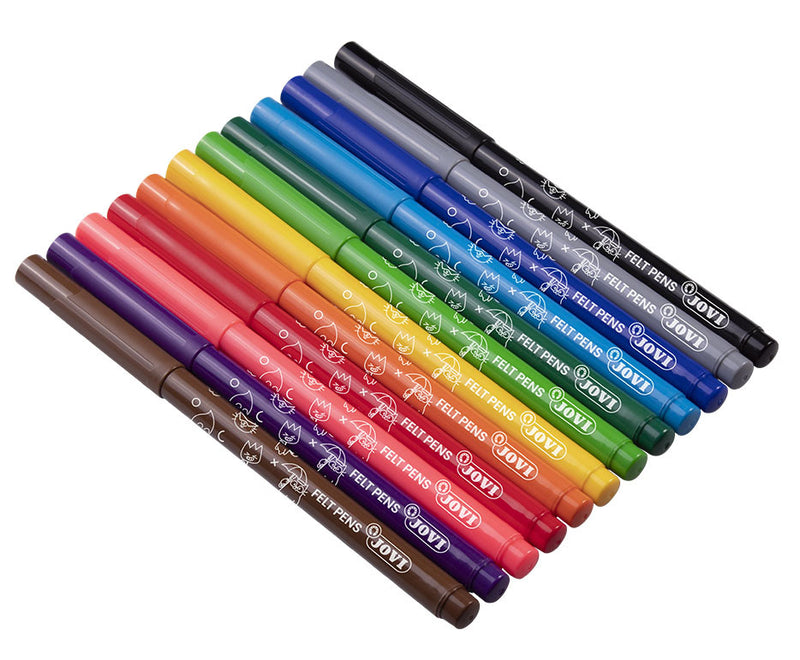 Jovi Washable Felt-Tip Pen Set of 144