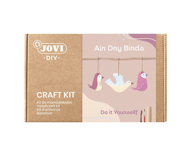 Jovi Air Birds Clay Craft Kit 24 Pieces