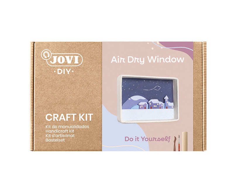 Jovi Window Clay Craft Kit 24 Pieces