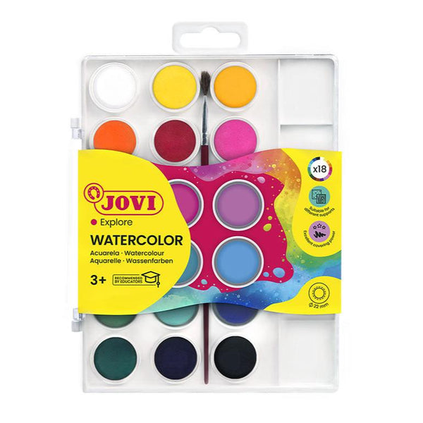 Jovi Watercolour Tablets Set of 18