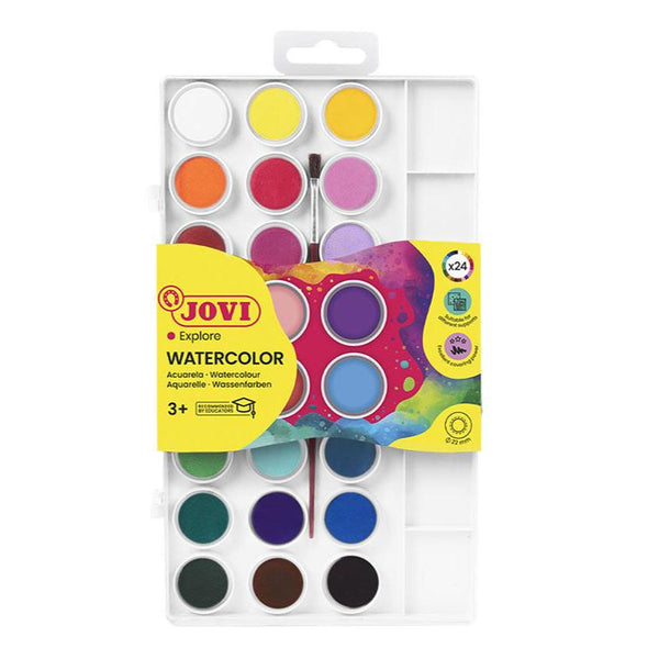 Jovi Watercolour Tablets Set of 24