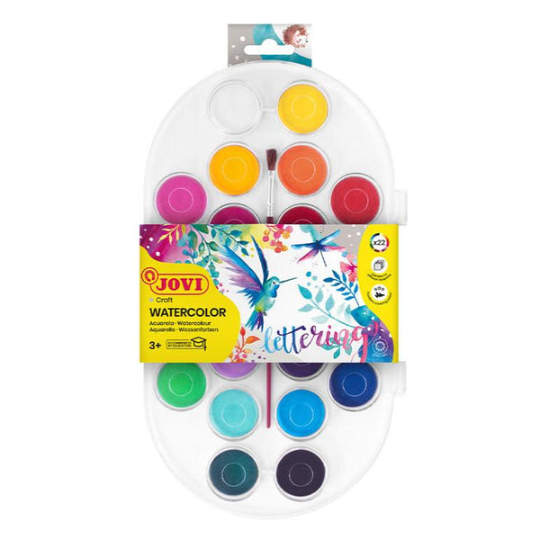 Jovi Watercolour 30mm Tablets Set of 22