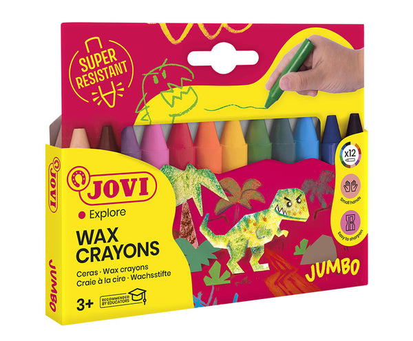 Jovi Wax Crayons Pack of 12