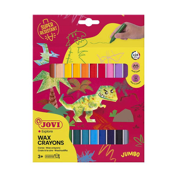 Jovi Wax Crayons Pack of 24