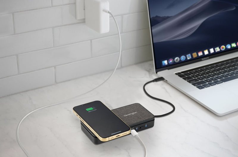 Kensington SD1700P USB-C Mobile Dock With QI Charging
