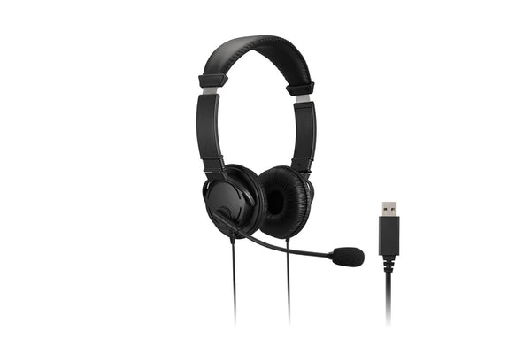 Kensington Hi-fi USB-A Microphone & Volume Control Headphones