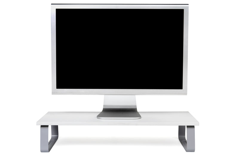 Kensington Extra Wide White Monitor Riser
