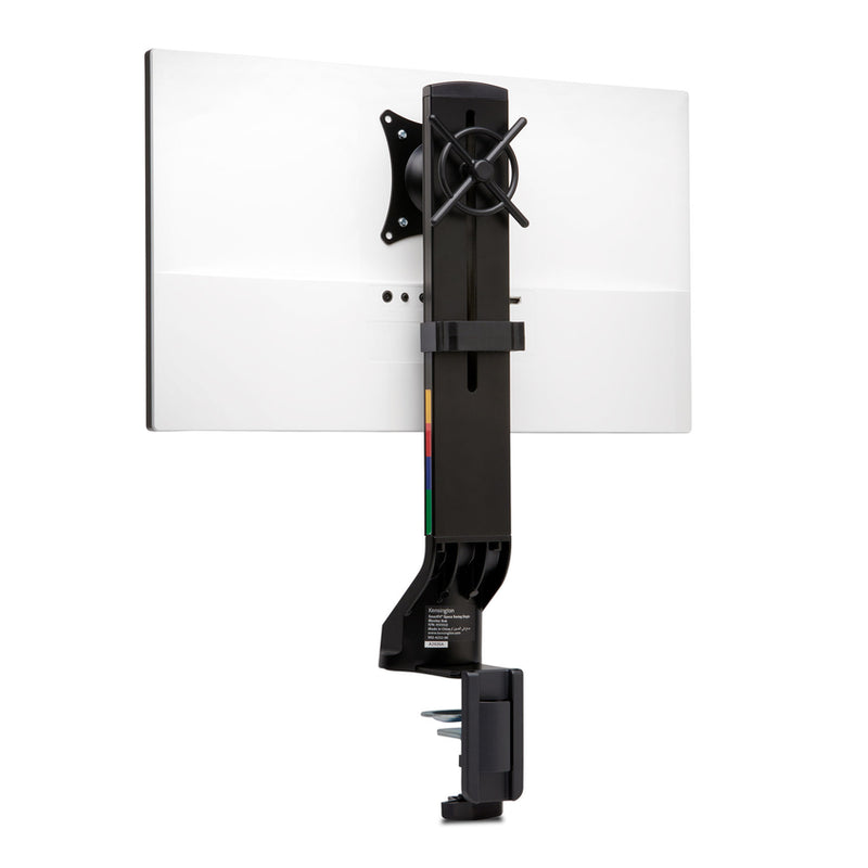 Kensington Space Saving Single Black Monitor Arm
