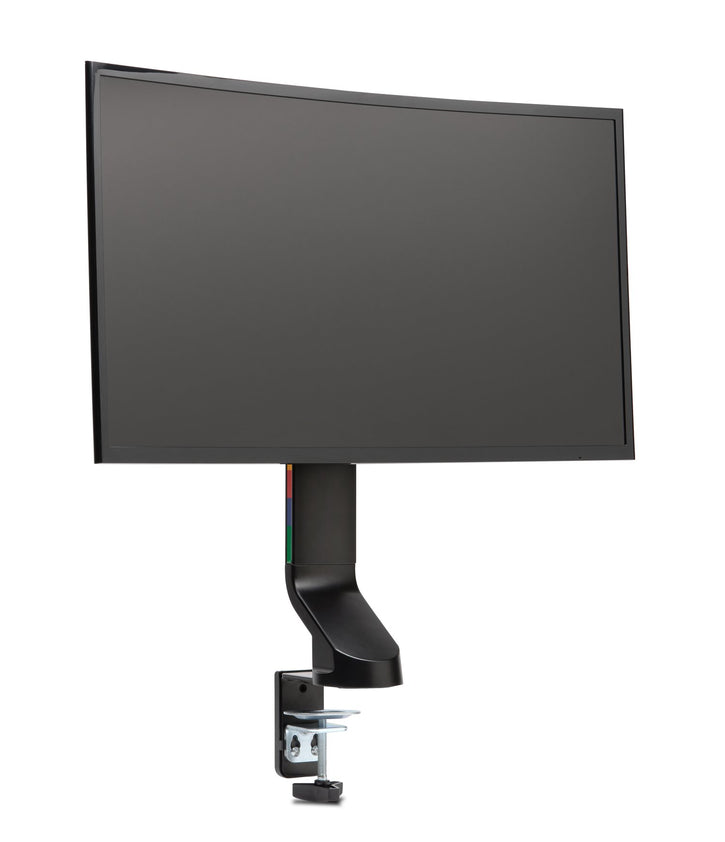 Kensington Space Saving Single Black Monitor Arm
