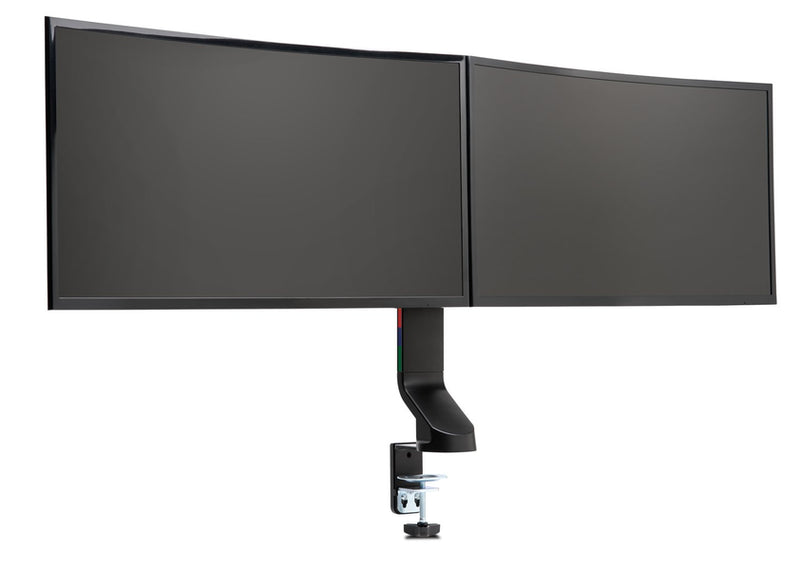 Kensington Space Saving Dual Black Monitor Arm
