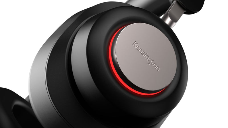 Kensington H2000 USB-C Over Ear Wired Black Headset
