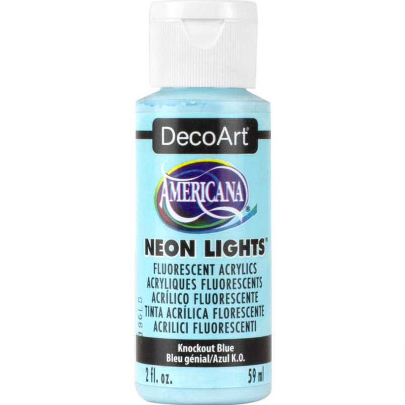 Decoart Americana Neon Lights Paints 2oz