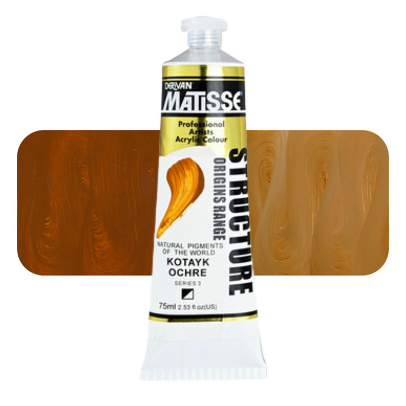 Derivan Matisse Structure Acrylic Paint 75ml - Colours Of The World