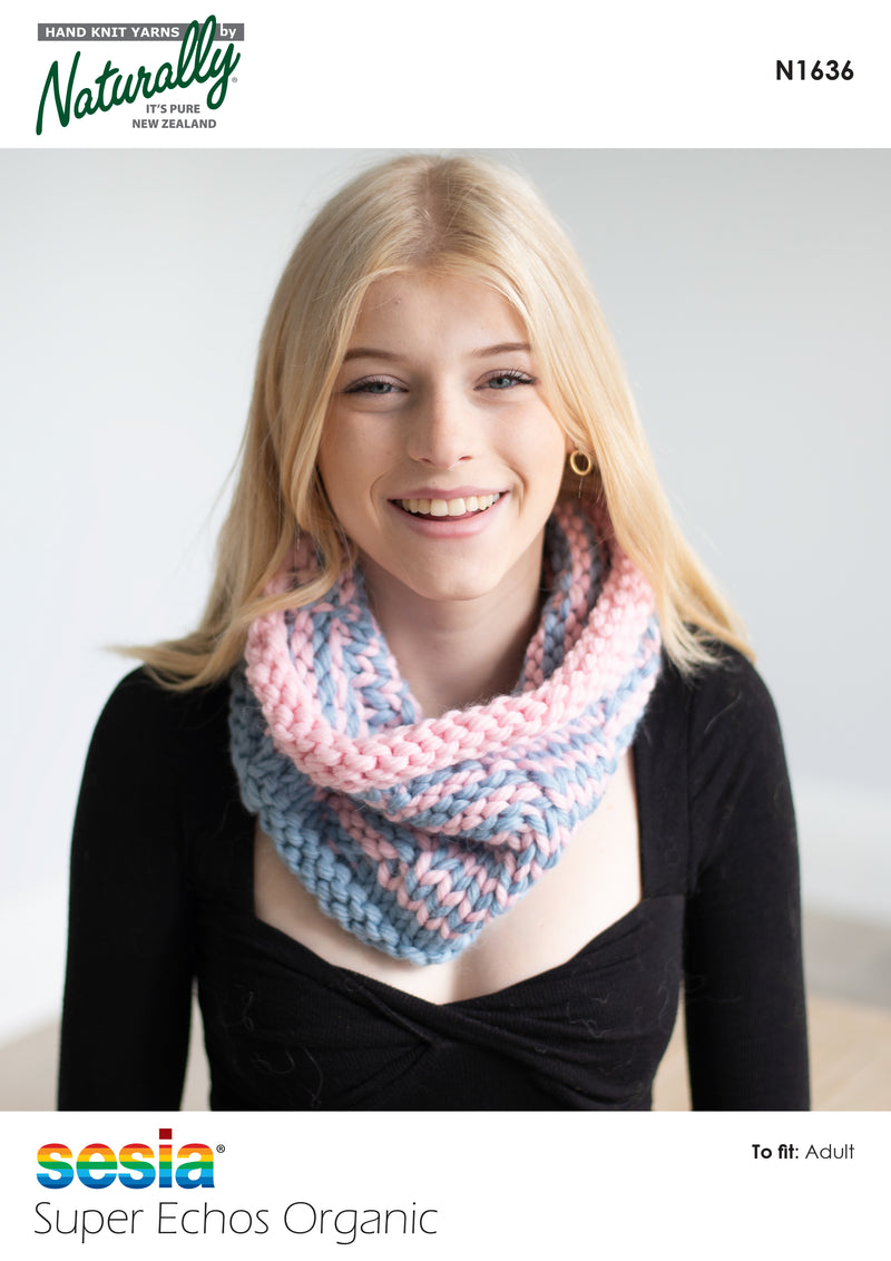 Naturally Pattern Sesia Super Echos Pattern Womens/Cowl N1636