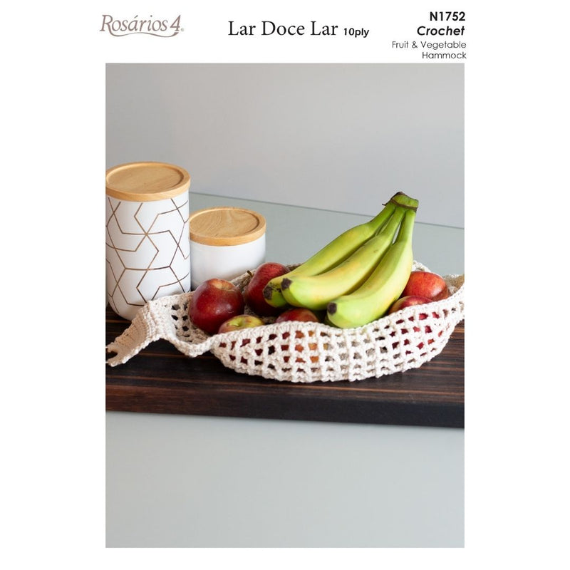 Naturally Pattern Leaflet Rosarios 4 Lar Doce Lar Produce Bag N1752