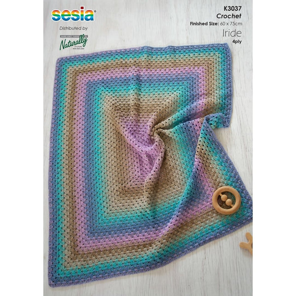 Naturally Pattern Leaflet Sesia Iride Kids/Blanket K3037