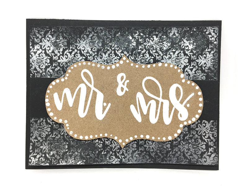 Ranger Letter It 4 INCH x 6 INCH Stamp Set Wedding