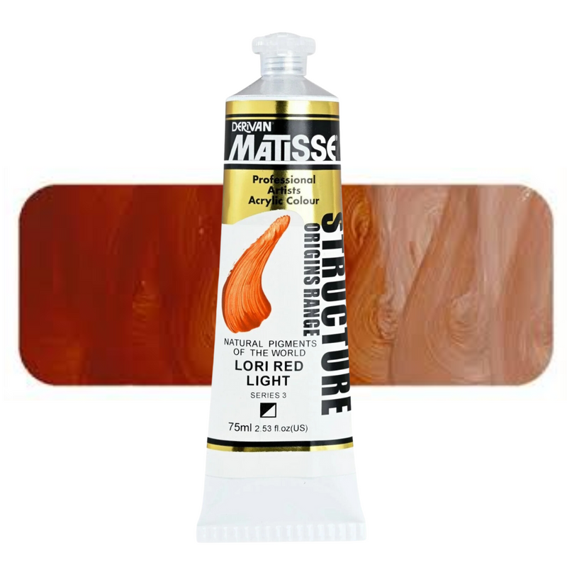 Derivan Matisse Structure Acrylic Paint 75ml - Colours Of The World