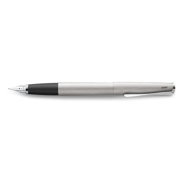 Lamy Studio Brushed Steel (065) Fountain Pens#Size_EXTRA FINE