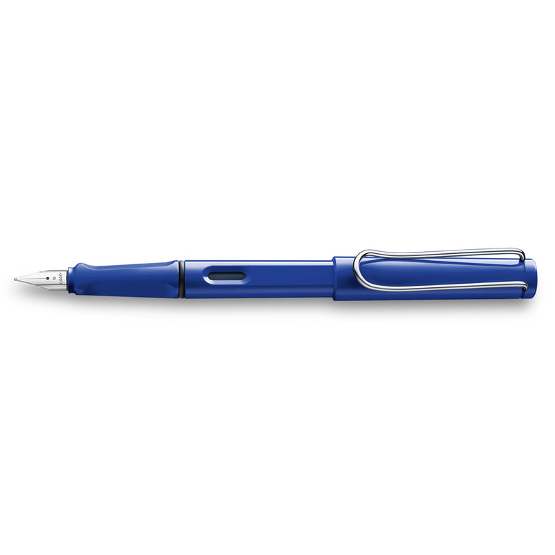 Lamy A5 Soft Cover Notebook + Fountain Pen Gift Set Blue