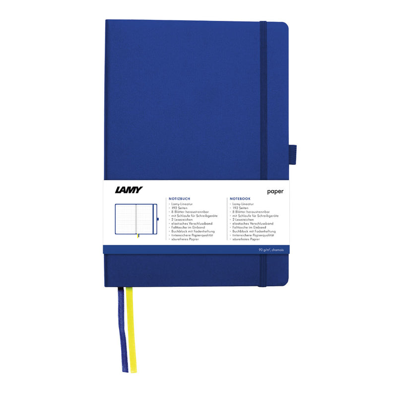 Lamy A6 Soft Cover Notebook + Fountain Pen Gift Set Blue