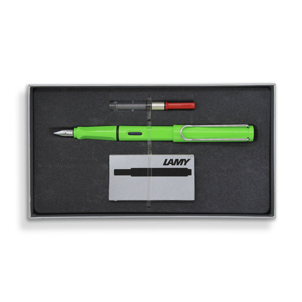 Lamy E191 Fountain Pen Gift Set Green