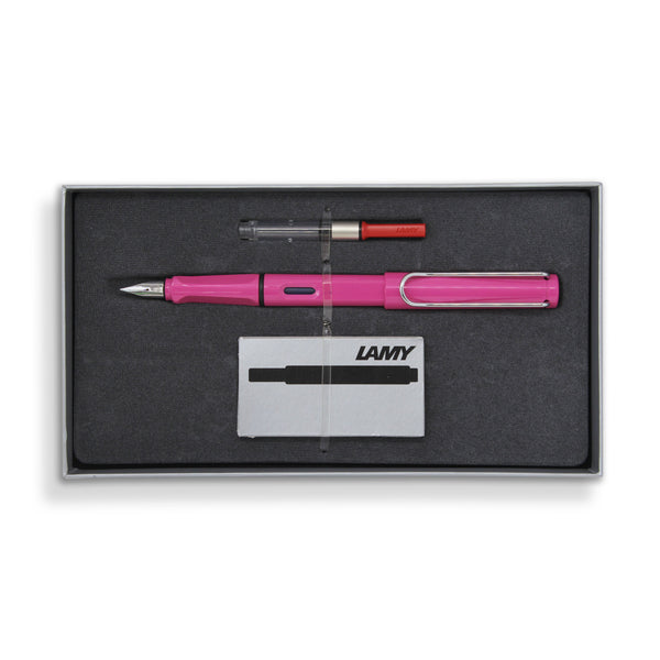 Lamy E191 Fountain Pen Gift Set Pink