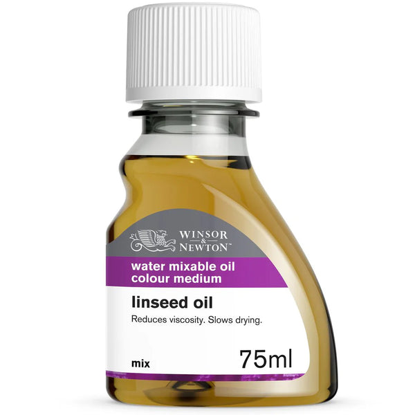 Winsor & Newton 75ml Water Mixable Linseed Oil