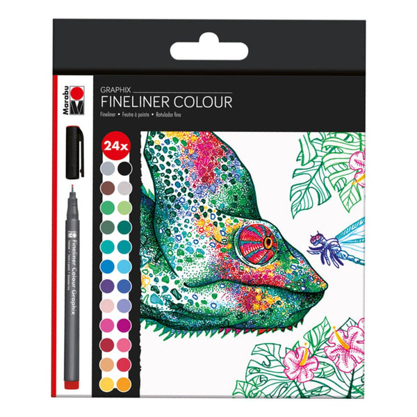 Marabu Hyponotise Fineliners Set Of 24