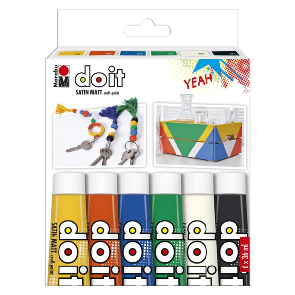 Marabu Do It Craft Paint Set 6x36ml