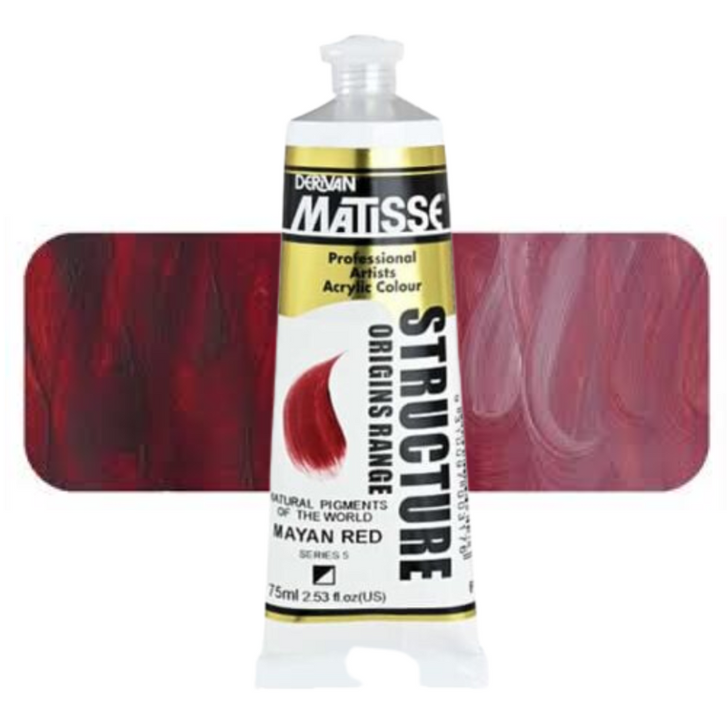 Derivan Matisse Structure Acrylic Paint 75ml - Colours Of The World