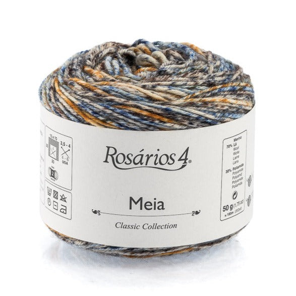 Rosarios 4 Meia Sock Yarn Print 4ply