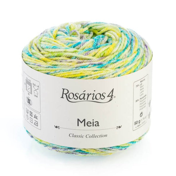 Rosarios 4 Meia Sock Yarn Print 4ply