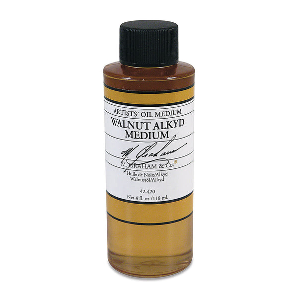 M Graham Walnut Alkyd Oil Mediums#Size_118ML