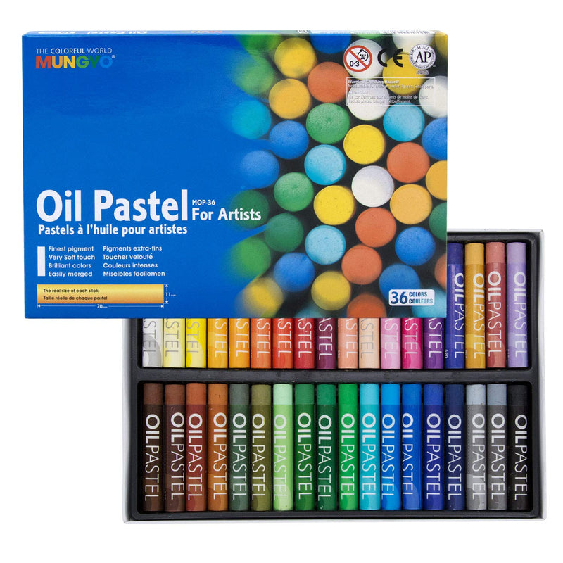 Mungyo Artists' Oil Pastel Set of 36