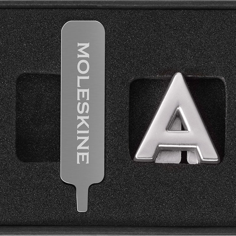 Moleskine A-Z Silver Letter Pins