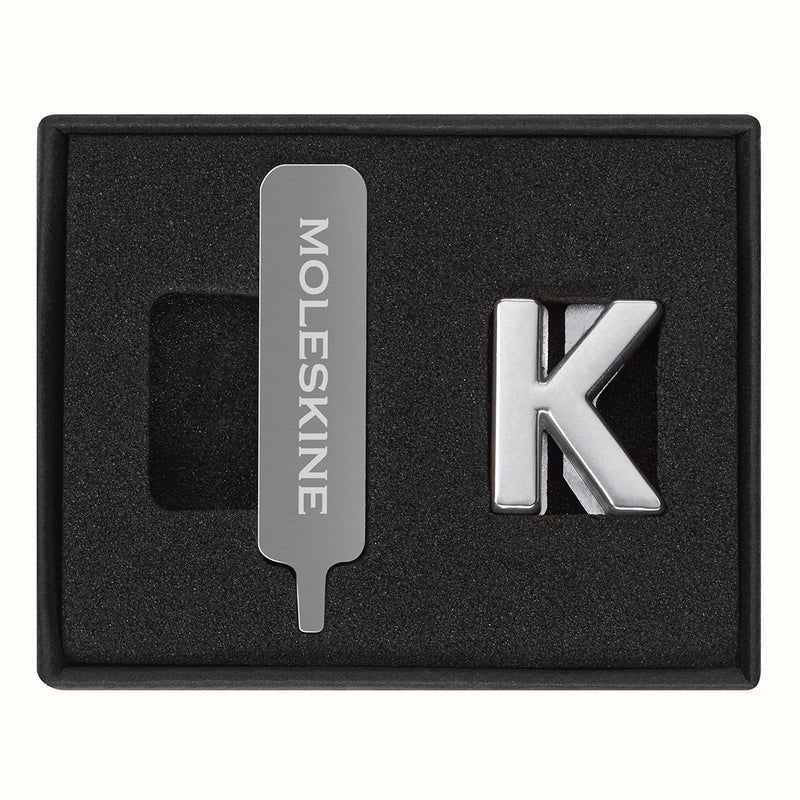 Moleskine A-Z Silver Letter Pins