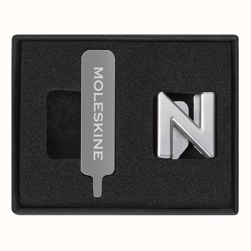 Moleskine A-Z Silver Letter Pins