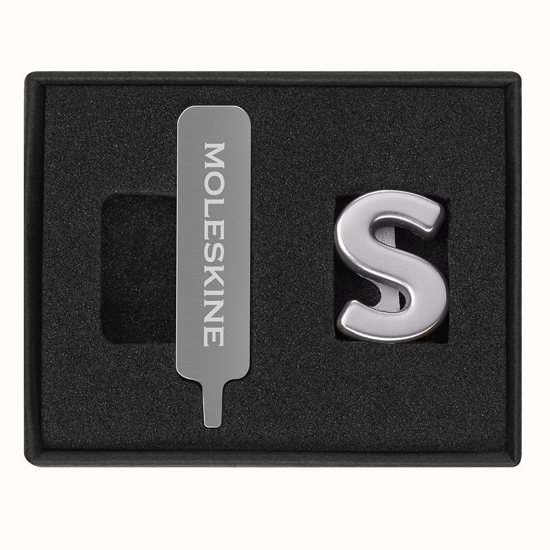 Moleskine A-Z Silver Letter Pins