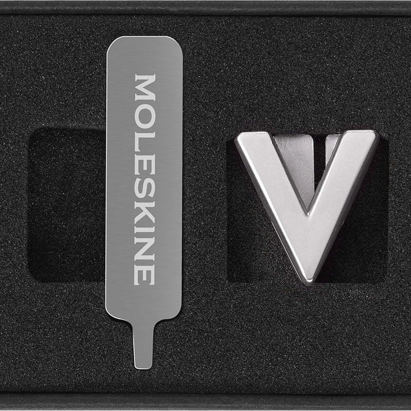 Moleskine A-Z Silver Letter Pins