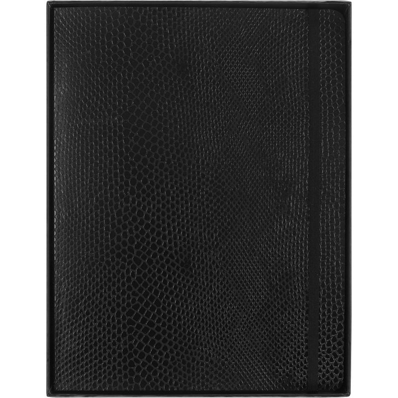 Moleskine LE Vegea Boa Black Extra Large Ruled Soft Cover Notebook with Gift Box