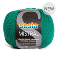 Sesia Mistral Merino Yarn 4ply#Colour_GREEN (4439) - NEW