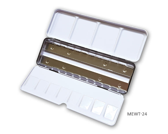 Mungyo Empty Watercolour Paint Pan Tin