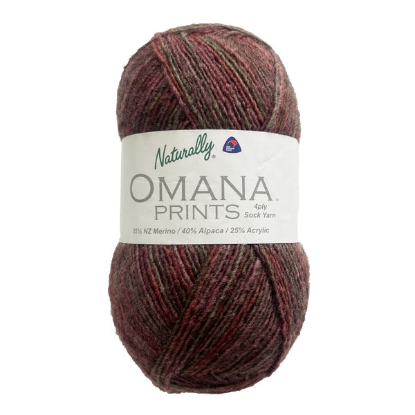 Naturally Omana Print Yarn 4ply#Colour_8163